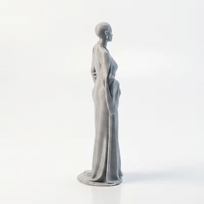 Mô hình tượng nữ quý cô thanh lịch - Tệp in 3D nghệ thuật