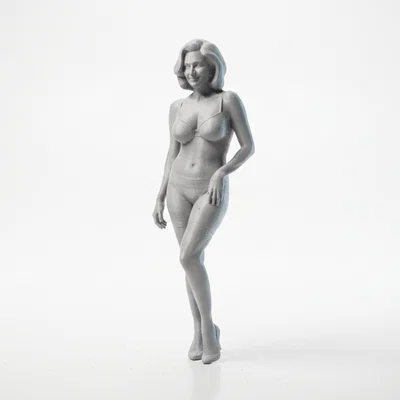 Mô hình tượng Granny Bikini Female Figure - File in 3D