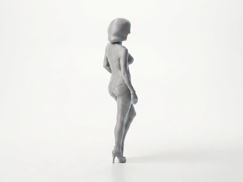 Mô hình tượng Granny Bikini Female Figure - File in 3D - Image 3
