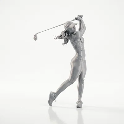 Mô Hình 3D Nữ Tay Golf (Golf Babe) - File STL In 3D