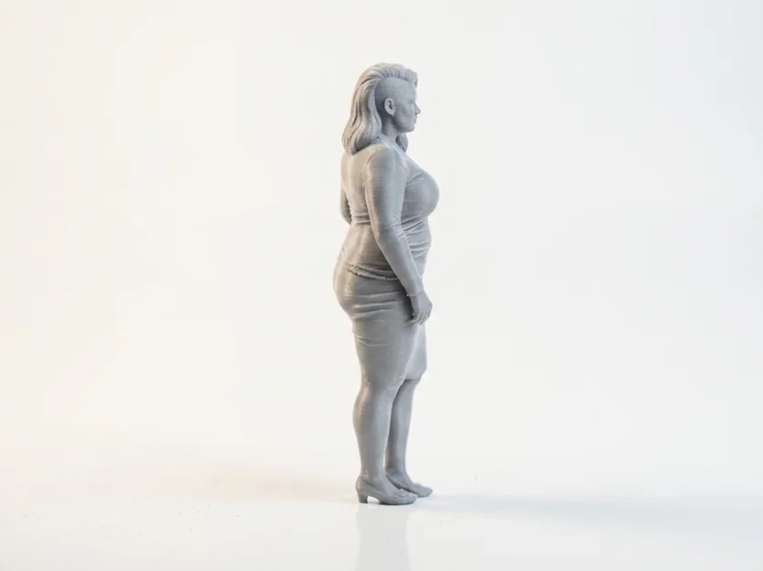 Mô hình 3D Bà Cụ Tinh Nghịch - Nhân vật in 3D độc đáo - Image 3