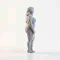 Mô hình 3D Bà Cụ Tinh Nghịch - Nhân vật in 3D độc đáo - Thumbnail 3