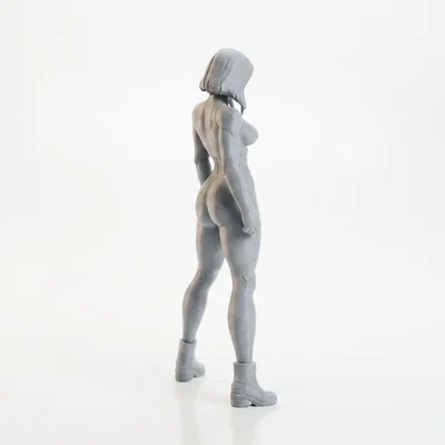 Mô hình 3D cô nàng vận động viên Gym Girl