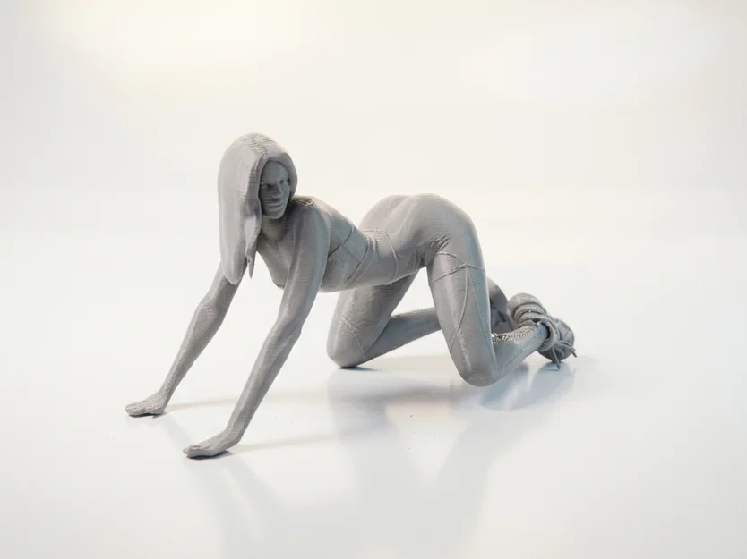 Mô hình 3D Cô gái thể hình (Fitness Woman Figurine) - Sắc nét và chi tiết - Image 1