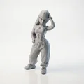 Mô hình tượng cô gái tập Gym - Phụ nữ khỏe khoắn in 3D - Thumbnail 1