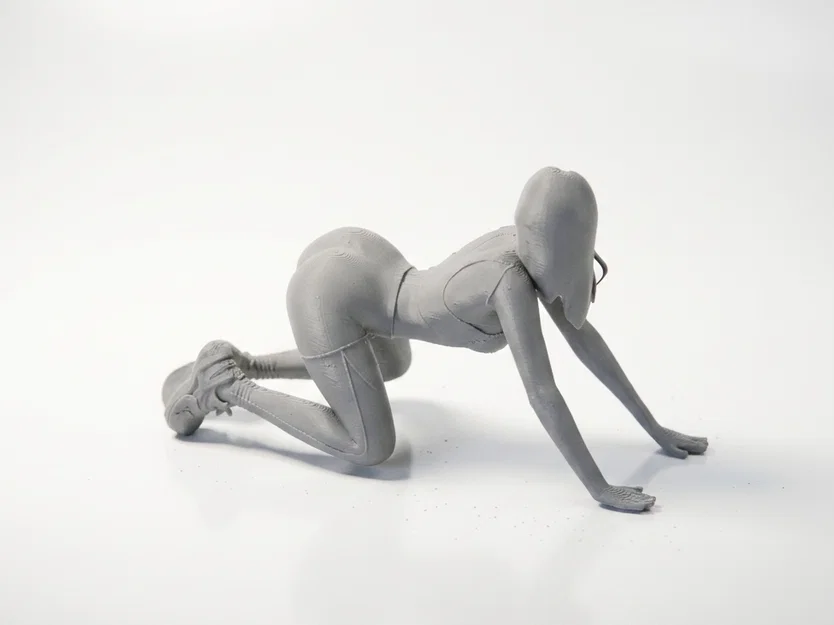 Mô hình 3D Cô gái thể hình (Fitness Woman Figurine) - Sắc nét và chi tiết - Image 4