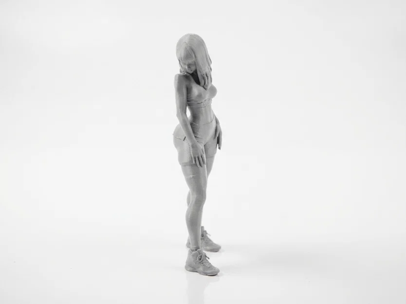 Mô hình tượng 3D nữ vận động viên Athletic Woman - Image 1