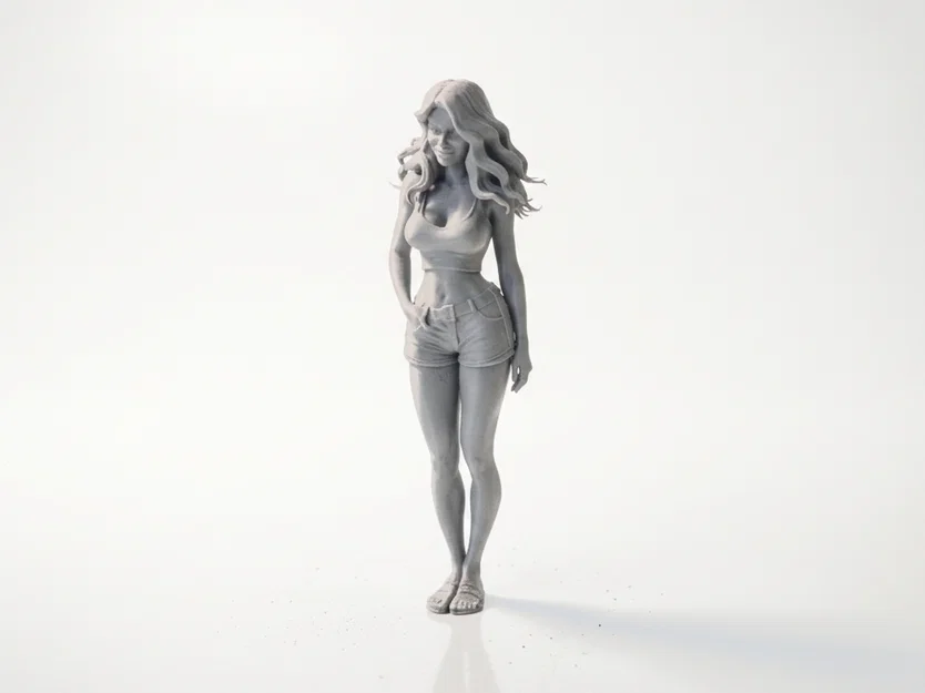 Mô hình cô nàng thể hình (Gym Girl) - File in 3D - Image 1