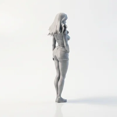 Mô hình cô nàng thể hình (Gym Girl) - File in 3D