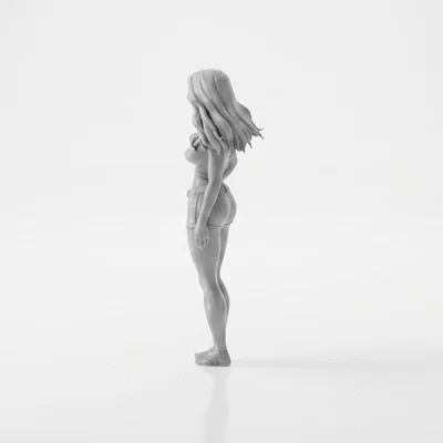 Mô hình cô nàng thể hình (Gym Girl) - File in 3D