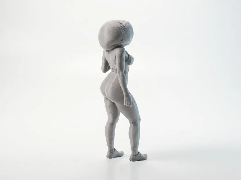 Mô hình 3D Nữ Vận Động Viên Thể Thao In Ấn - Image 3