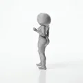 Mô hình 3D Nữ Vận Động Viên Thể Thao In Ấn - Thumbnail 4