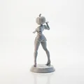 Mô hình 3D cô gái đầu bí ngô Halloween xinh xắn - Thumbnail 4