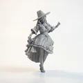 Mô hình 3D Quý cô Victorian thanh lịch (STL printable) - Thumbnail 2
