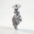 Mô hình 3D Quý cô Victorian thanh lịch (STL printable) - Thumbnail 3