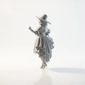 Mô hình 3D Quý cô Victorian thanh lịch (STL printable) - Thumbnail 4
