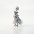 Mô hình 3D cô vũ công Hawaii (Hawaiian Dancer Figurine) in được - Thumbnail 4