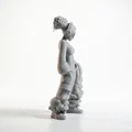 Mô hình tượng cô gái đeo tai nghe - Tệp in 3D phong cách hiện đại - Thumbnail 2
