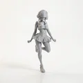 Mô hình Anime cô gái đeo tai nghe - Tệp in 3D - Thumbnail 1