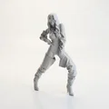 Mô Hình Tượng Nữ Đi Bốt Cao Cổ Đeo Kính Sành Điệu - Bản In 3D - Thumbnail 1