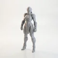 Mô hình 3D Nữ Chiến Binh Bọc Giáp - File in 3D STL - Thumbnail 1