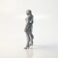 Mô hình 3D Nữ Chiến Binh Bọc Giáp - File in 3D STL - Thumbnail 4