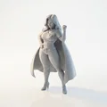 Mô hình Nữ Anh hùng - Tượng nhân vật nữ 3D in ấn - Thumbnail 1