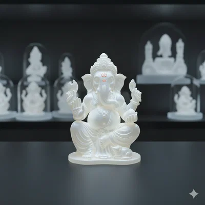 Tượng Thần Ganesha 3D: Mẫu in nghệ thuật đầy tinh xảo
