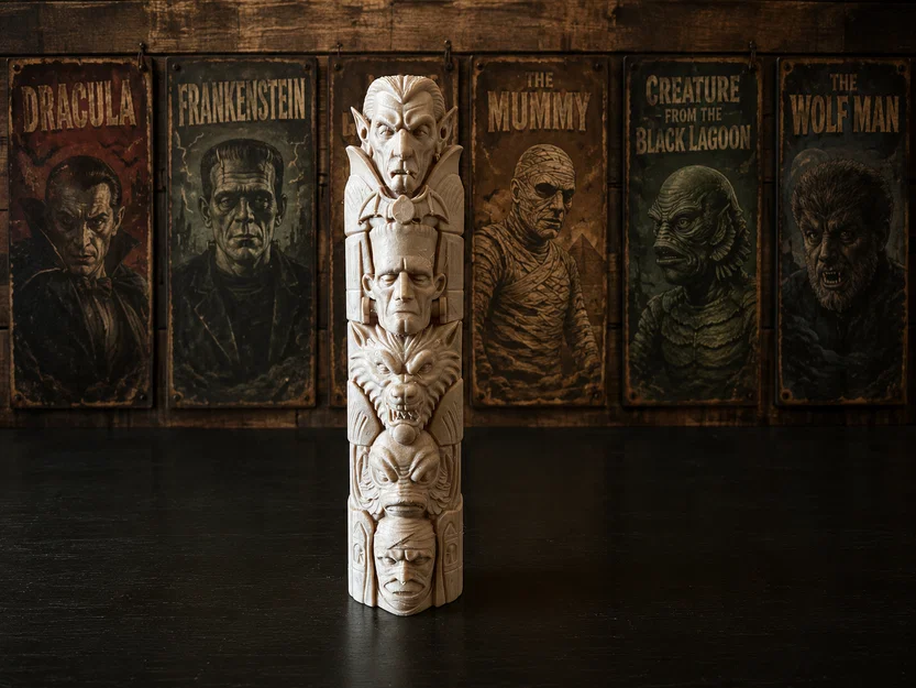 Nightmare Pantheon Totem - Cột vật tổ huyền thoại kinh dị - Image 1