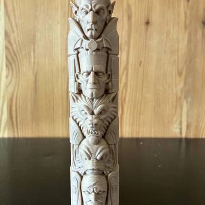 Nightmare Pantheon Totem - Cột vật tổ huyền thoại kinh dị