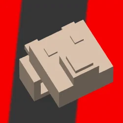 Mô hình đầu chó Minecraft tương thích Lego (Minecraft Lego Dog Head Remix)