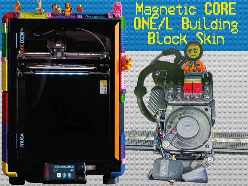 Bộ vỏ lắp ghép (Building Block Skin) cho Magnetic Core One/L - Image 1