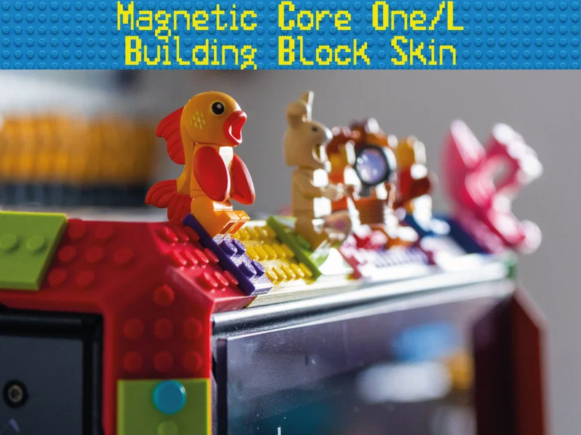Bộ vỏ lắp ghép (Building Block Skin) cho Magnetic Core One/L - Image 3