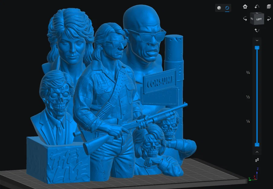 Mô hình 3D Diorama They Live 1988 - Sắc nét và chân thực - Image 2