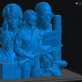 Mô hình 3D Diorama They Live 1988 - Sắc nét và chân thực - Thumbnail 2