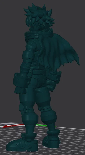 Deku – Mô hình 3D Izuku Midoriya từ My Hero Academia - Image 3