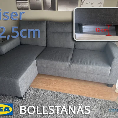 Đế nâng chân ghế IKEA BOLLSTANÄS 2,5 cm