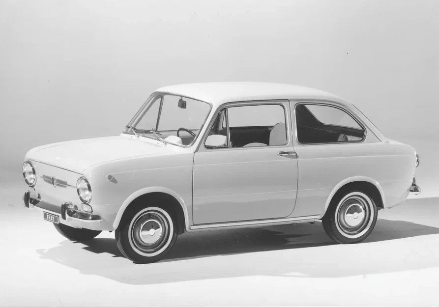 Mô hình xe cổ Fiat 850 đời 1964 - Tệp in 3D chi tiết cho người đam mê - Image 1