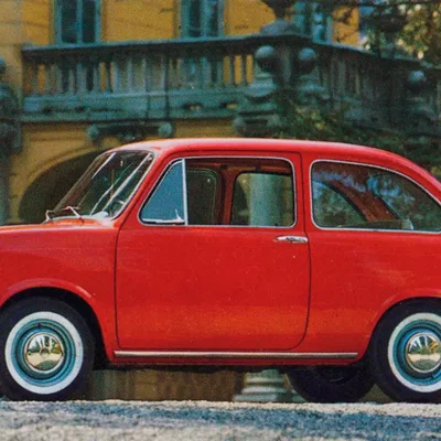 Mô hình xe cổ Fiat 850 đời 1964 - Tệp in 3D chi tiết cho người đam mê