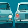 Mô hình xe cổ Fiat 850 đời 1964 - Tệp in 3D chi tiết cho người đam mê - Thumbnail 3