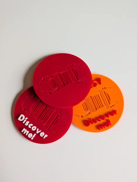 Geocaching Travel Bug Trackable Proxy Tùy Chỉnh - Image 1