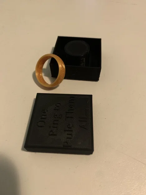 Hộp đựng nhẫn The One Ring - Món quà cho fan Chúa tể những chiếc nhẫn - Image 2