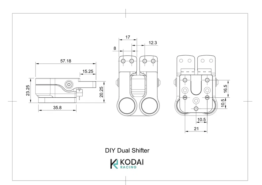 Bộ sang số kép KODAI Dual Shifter - Image 3