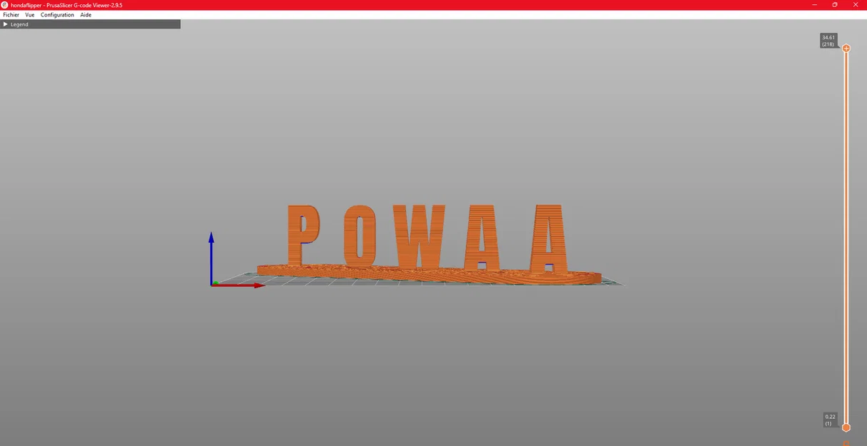 Mô hình trang trí xoay chữ HONDA POWAA 3D độc đáo - Image 2
