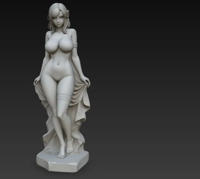 Mô hình tượng nữ nhân vật Anime (Anime Girl) file in 3D đẹp - Image 1