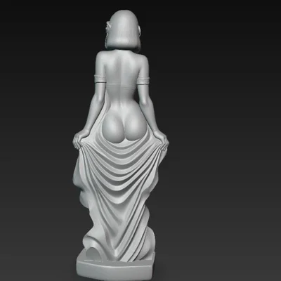 Mô hình tượng nữ nhân vật Anime (Anime Girl) file in 3D đẹp