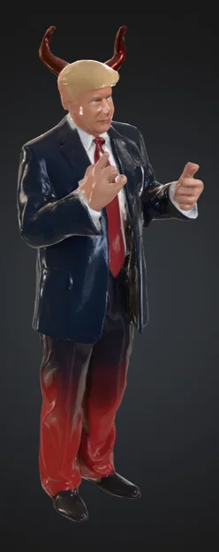 Mô hình 3D nhân vật THE DEVIL độc đáo - Image 1
