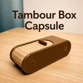 Hộp Đựng Capsule Tambour | Hộp Để Đồ Cửa Cuốn | Khay Tổ Chức - Thumbnail 1