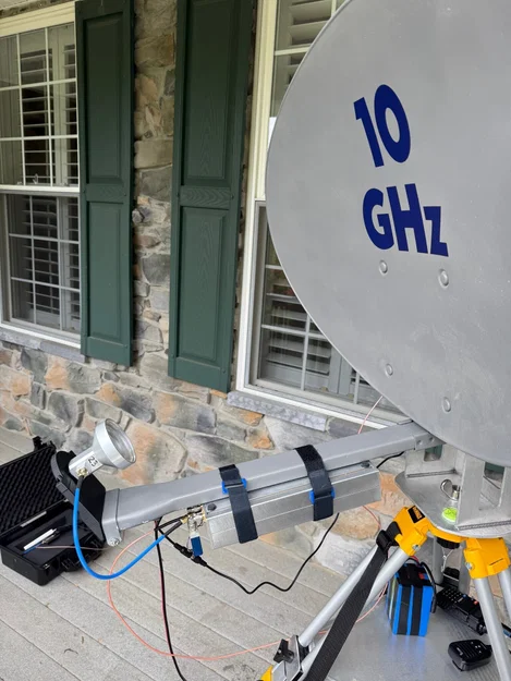 Giá đỡ bộ thu dual-band W1GHZ cho chảo DirectTV Slimline - Image 5