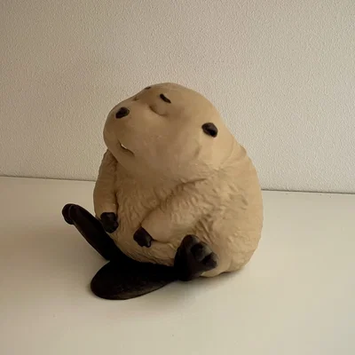 Mô hình chú hải ly thư giãn (Loafing Beaver)